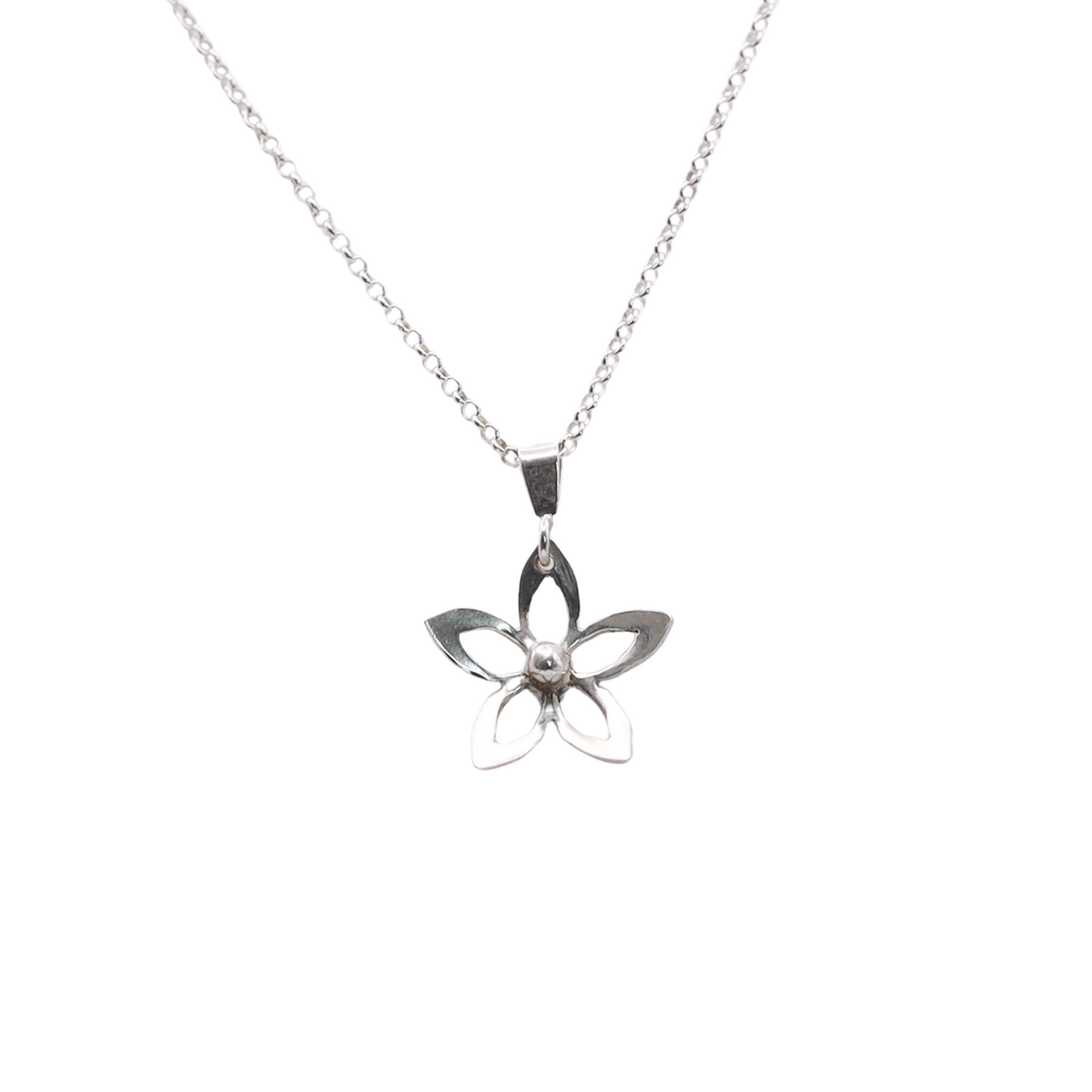 Open Flower Necklace