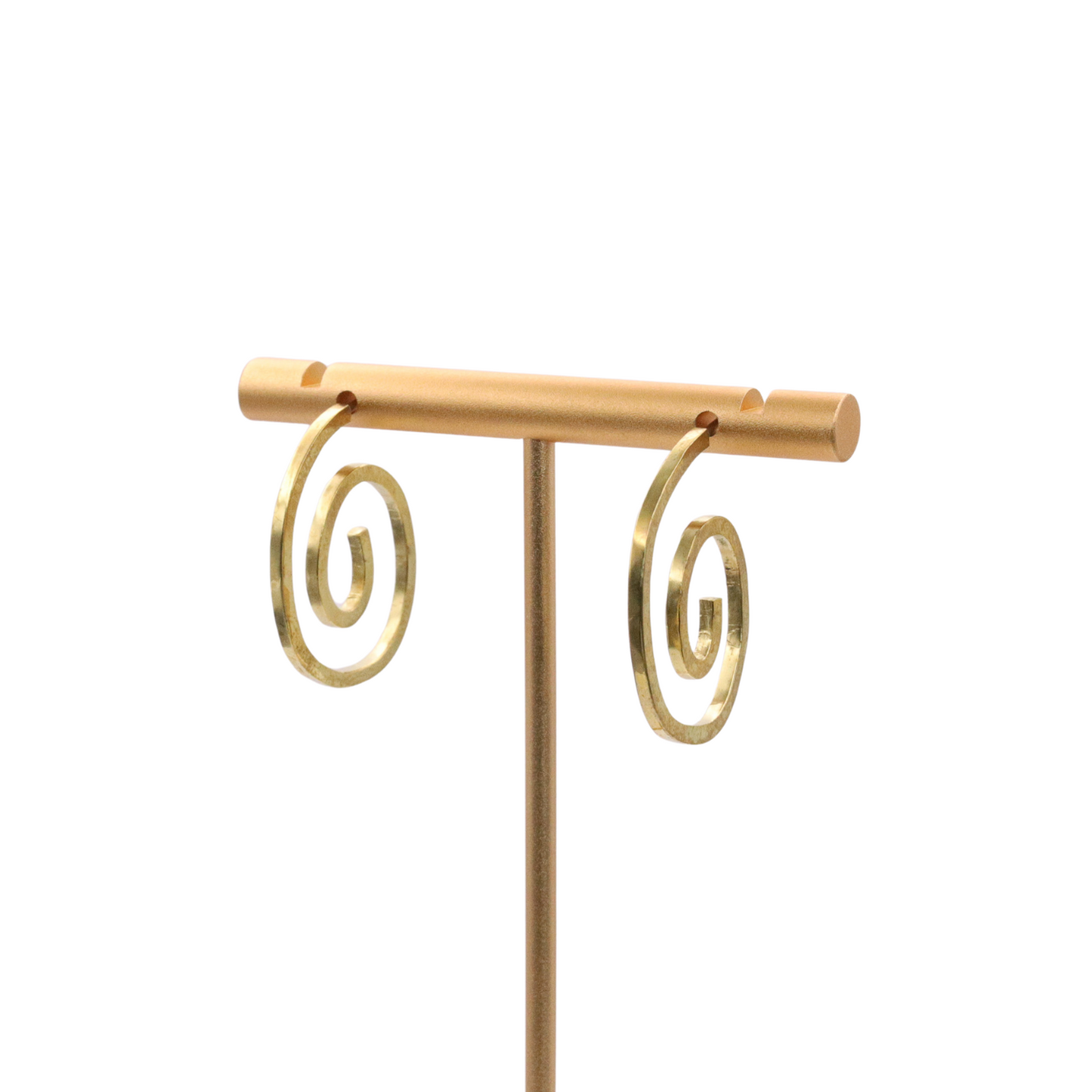Golden Spiral Earrings