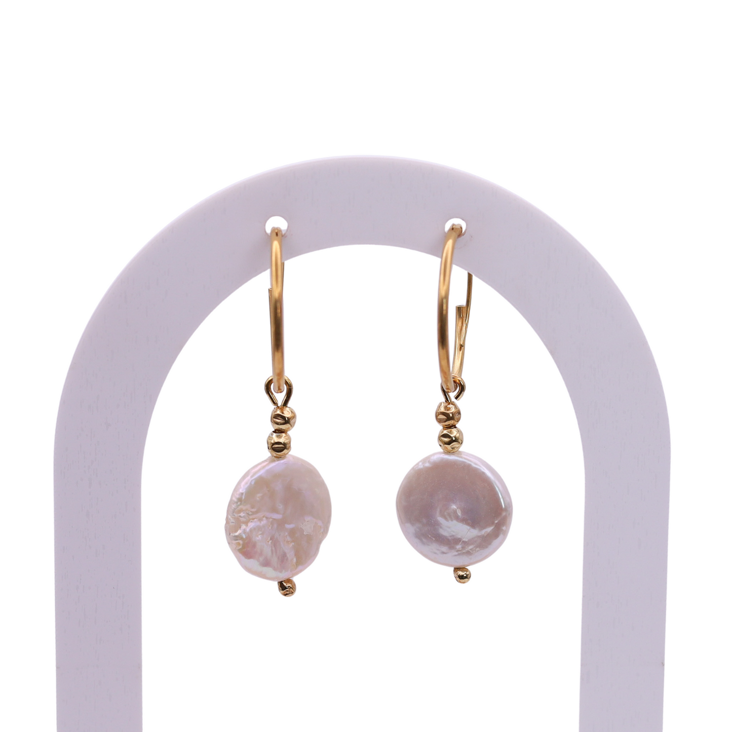 Pearl earrings