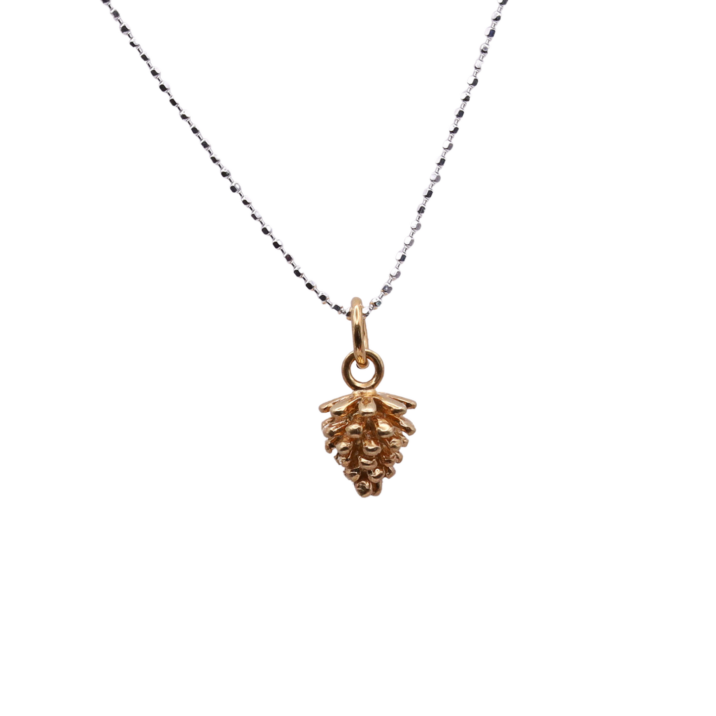 Pinecone-like Pendant Necklace
