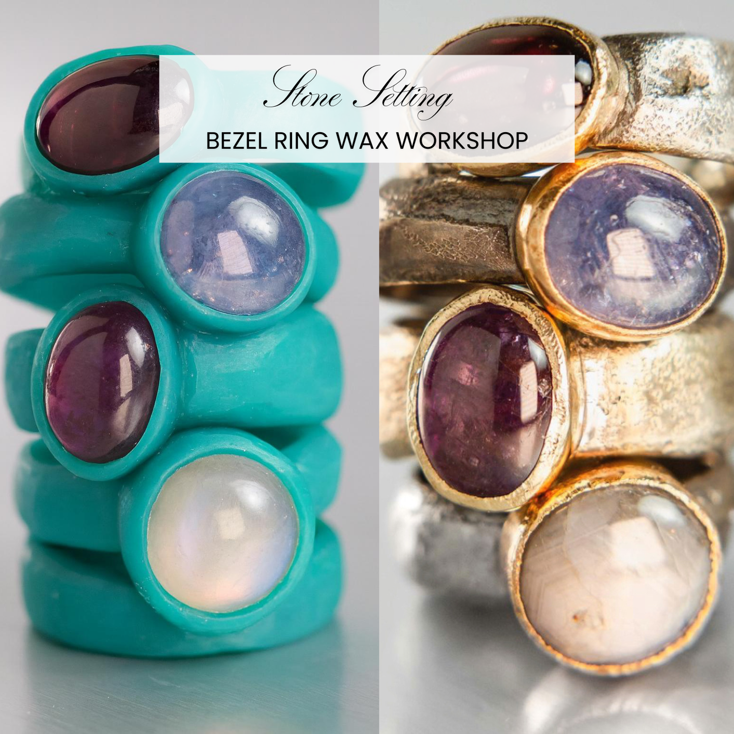 Stone Setting Bezel Ring Workshop