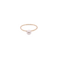 18k Solid Gold Pearl Ring