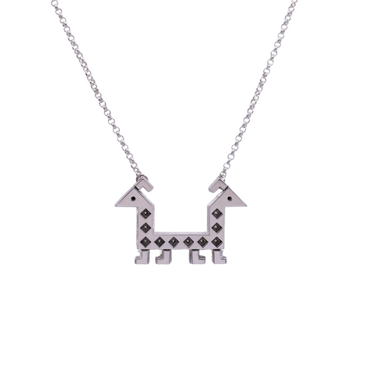 Double Headed Creature Necklace