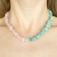 Amazonite & Rose Quartz Necklace
