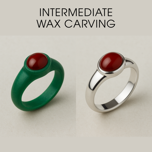 Intermediate: Wax Carving Jewelry Class