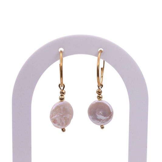 Pearl earrings