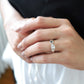 Silver Twisted Band Ring