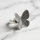 Open Butterfly Oxidized ring