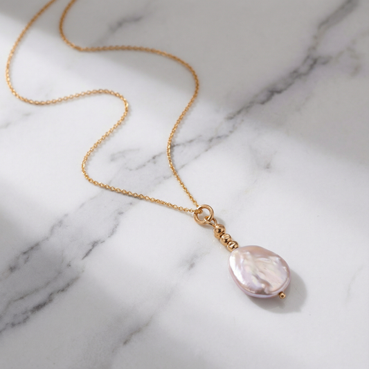 Single Pearl Necklace