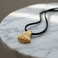 Shell Pendant Necklace | Silver & Gold Plated
